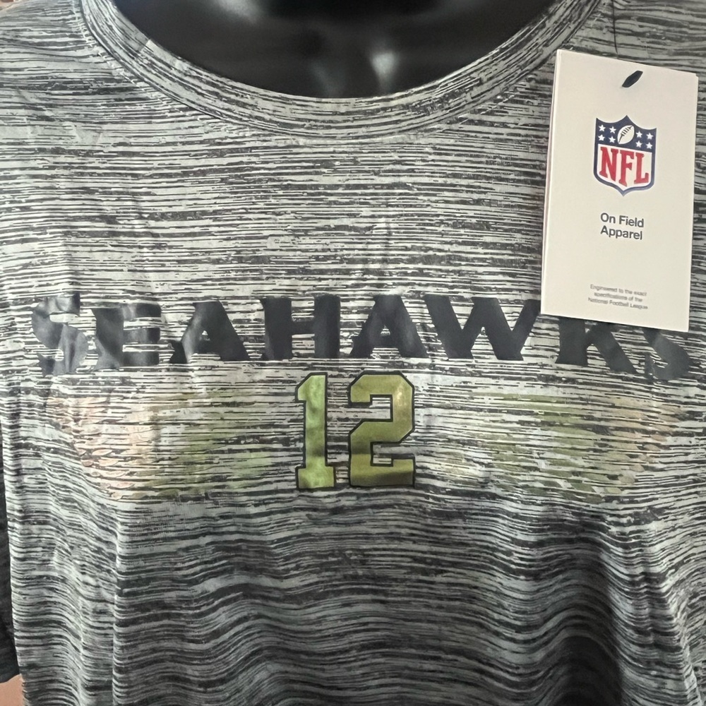 Nike Seahawks Rivalry Dri-Fit Top - Picture 2 of 5